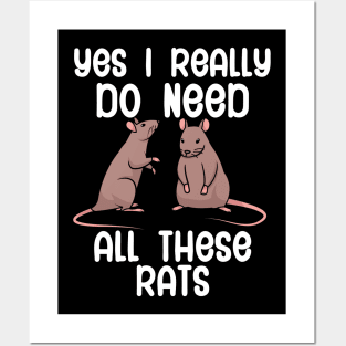 Yes i really do need all these rats Posters and Art